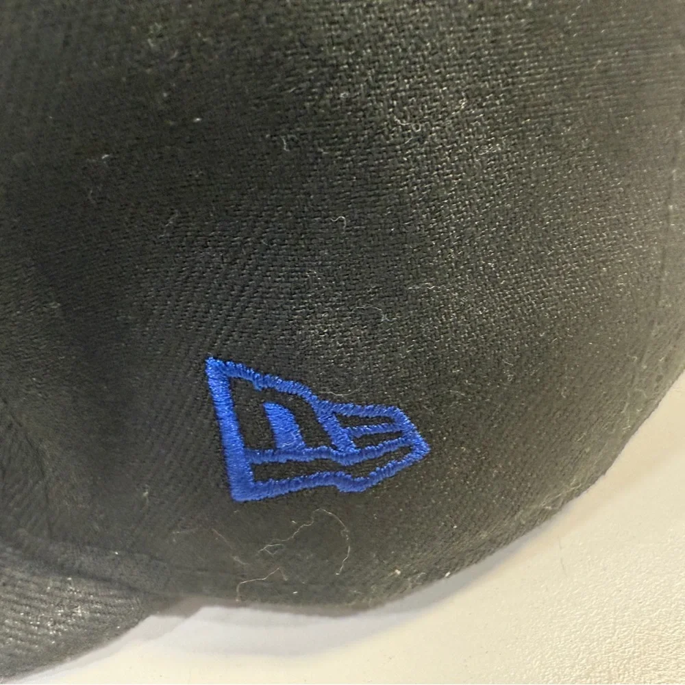 New Era TrackHouse NASCAR Cap Hat Snap Back Blue Black Skull 99 Logo